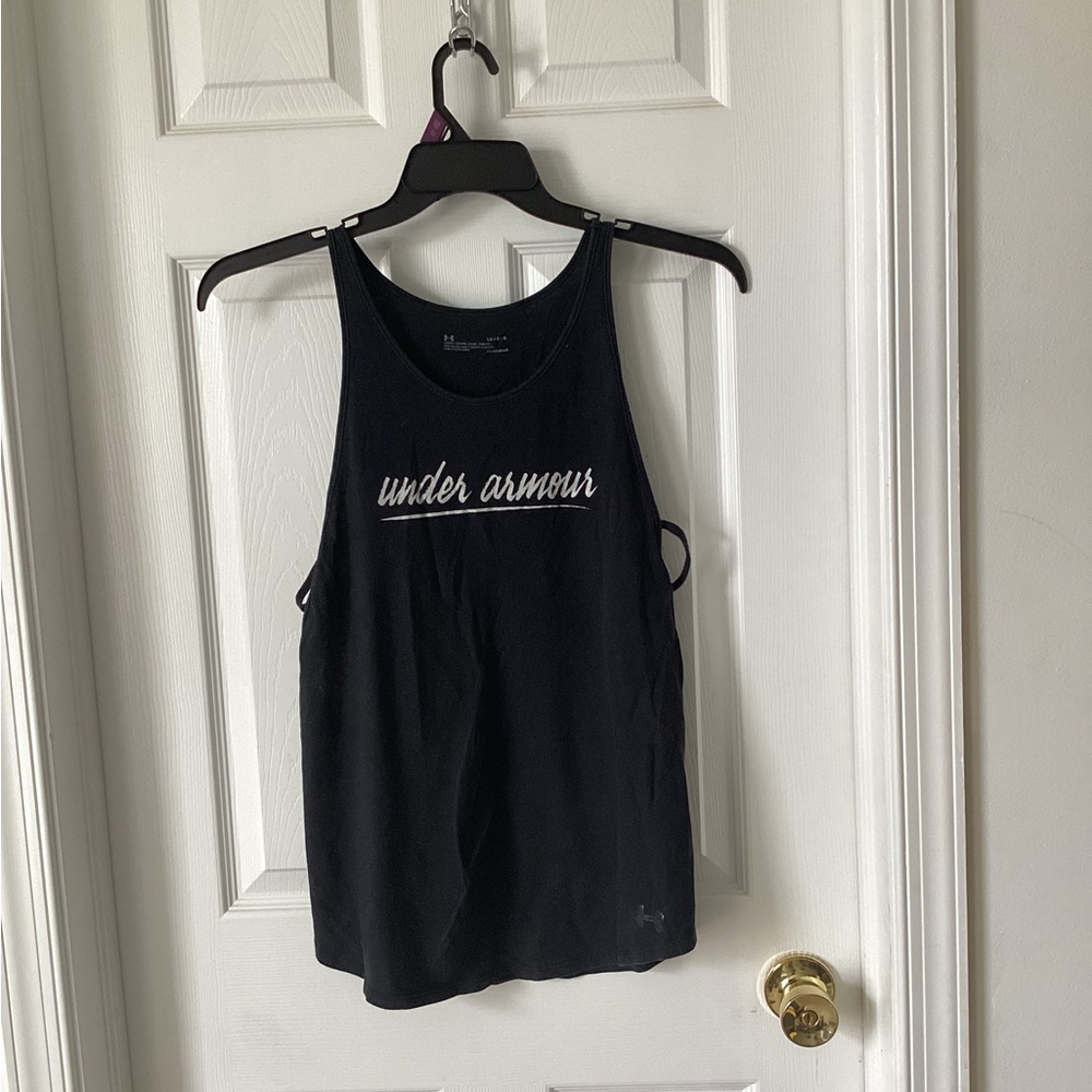 Under Armour large Black Sleeveless Tank Top